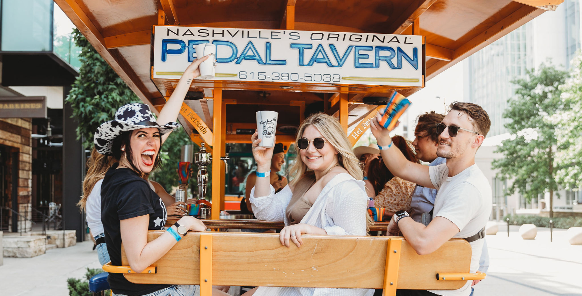 Nashville Pedal Tavern - Backseat Party Bike